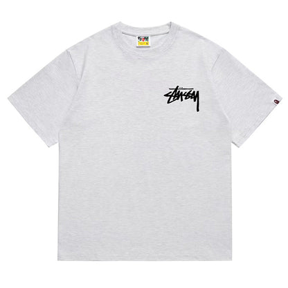 BAPE X Stussy Basic Pigment Dyed Tee