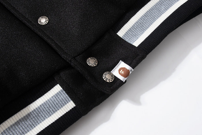 BAPE Baseball Embroidered stars Jacket