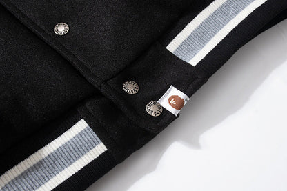 BAPE Baseball Embroidered stars Jacket